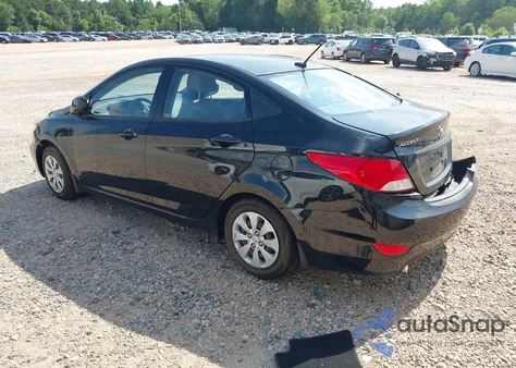 2016 Hyundai Accent Se z USA, uszkodzony, nr VIN KMHCT4AE7GU986647